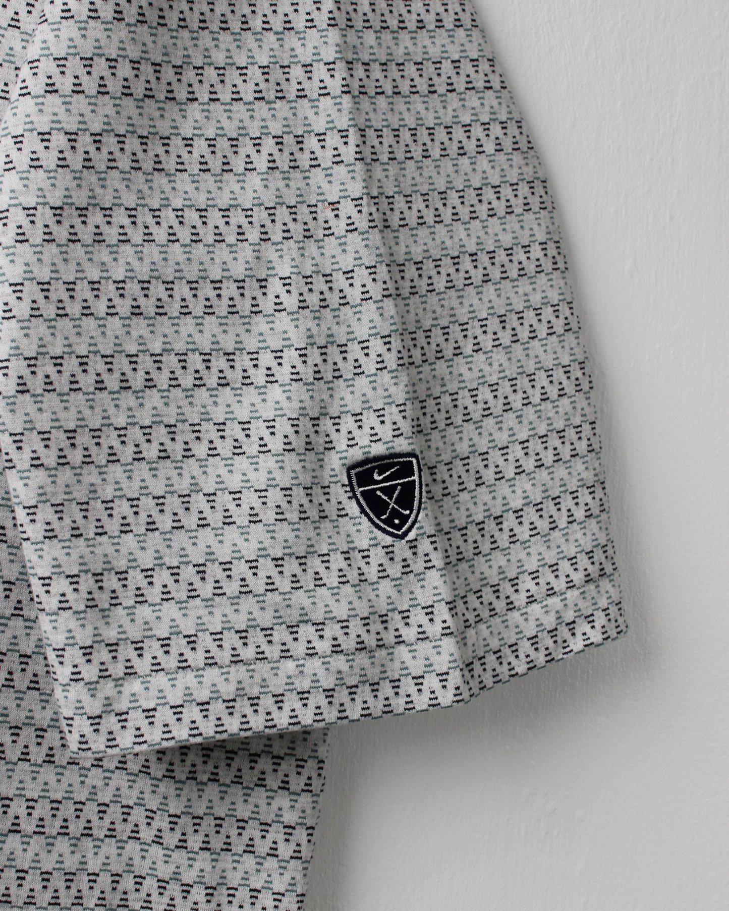 00s Nike Shield Logo Rancho La Quinta Abstract Polo (L)