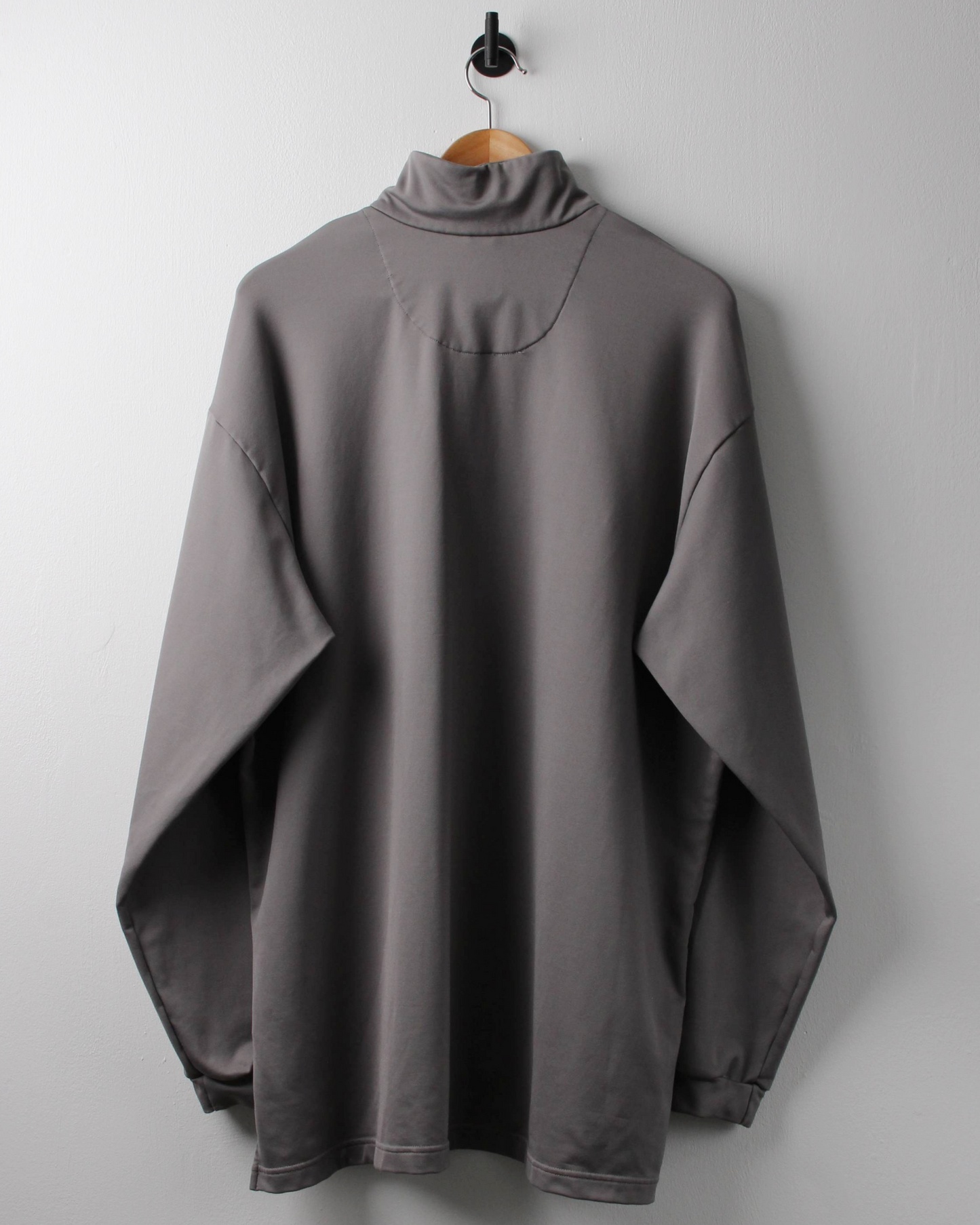 90s Nike Tiger Woods Yin Yang Grey Quarter Zip Jumper (XL)