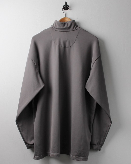 90s Nike Tiger Woods Yin Yang Grey Quarter Zip Jumper (XL)