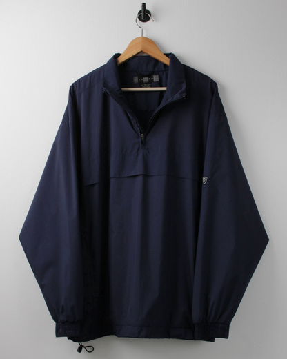 00s Nike Shield Logo Navy Quarter Zip Jacket (XL)