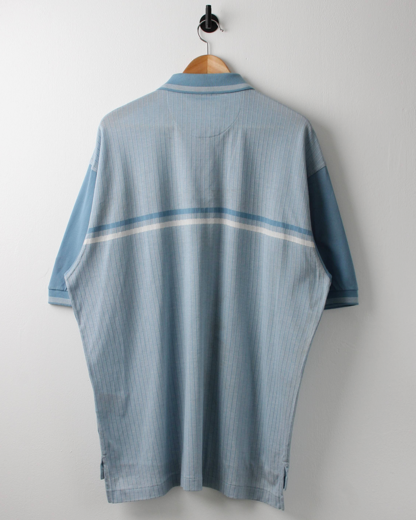 00s Nike Light Blue Dual Tone Polo with Tags (XL)