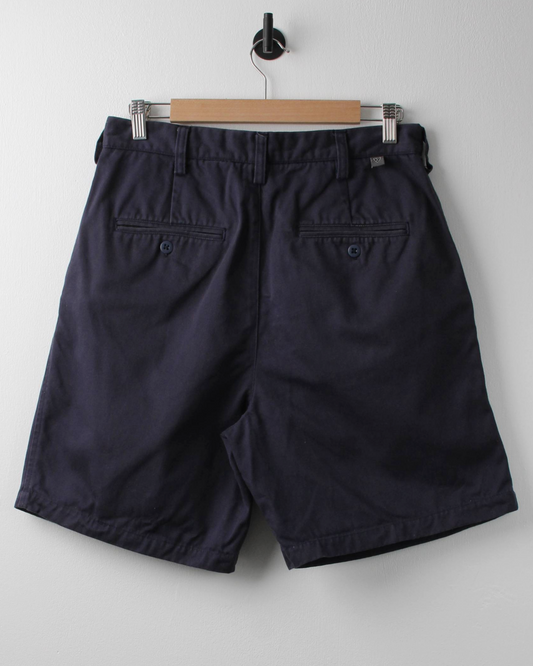 00s Nike Navy Pleated Golf Shorts (32W)