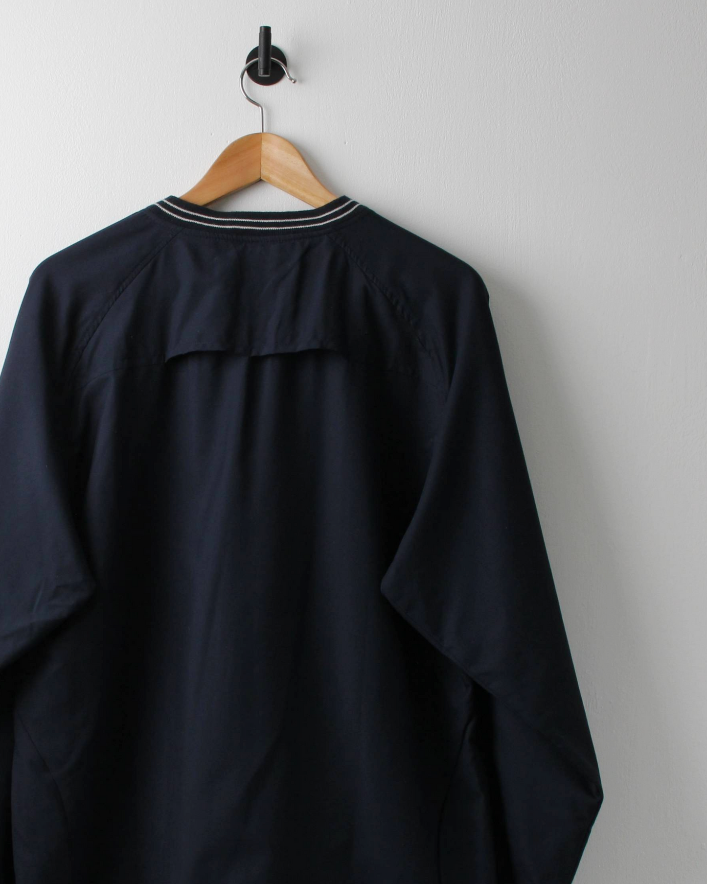 00s Nike Navy V-Neck Windbreaker (M)
