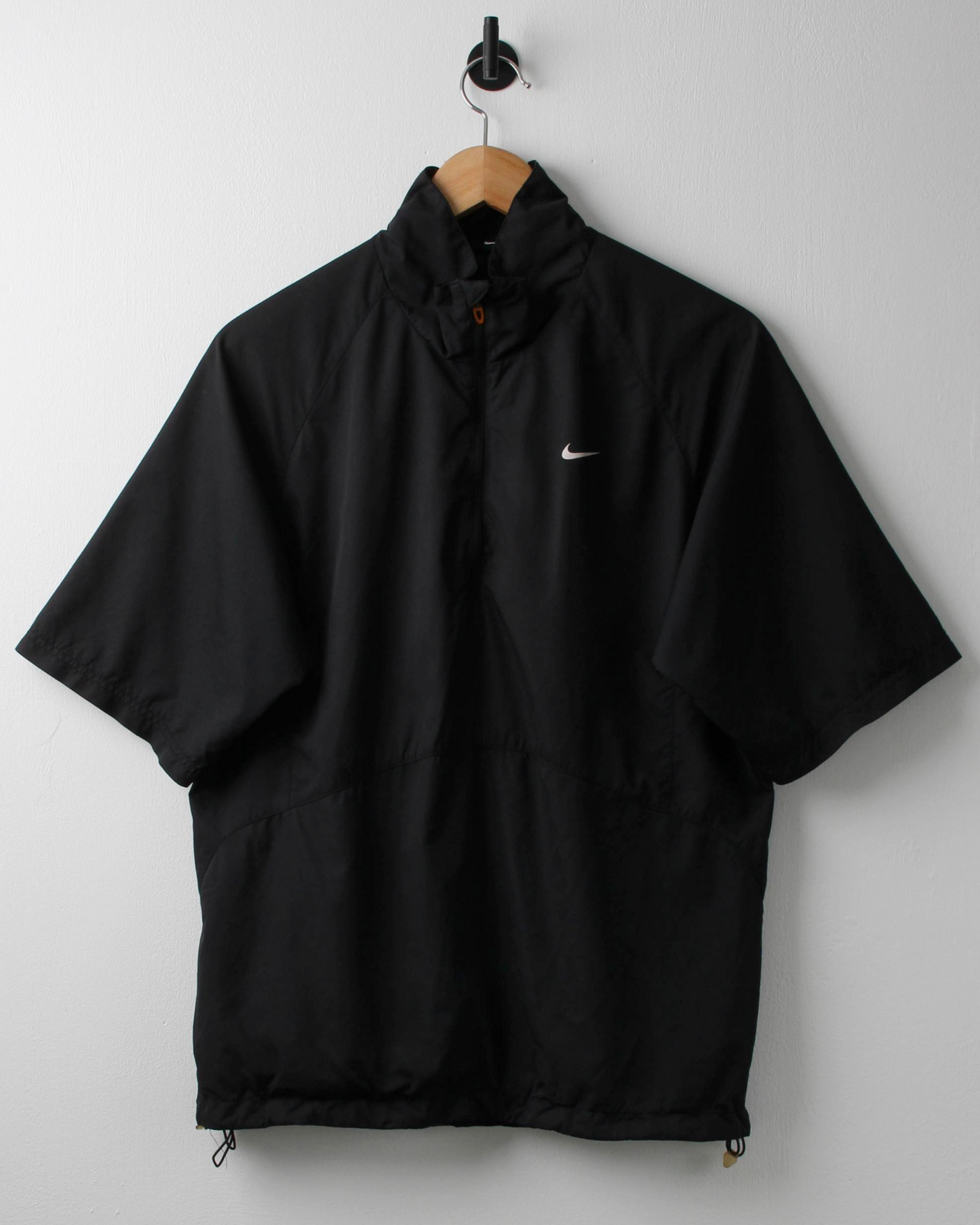 Modern Nike Golf Black Short Sleeve Windbreaker (S)
