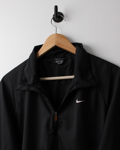 Modern Nike Golf Black Short Sleeve Windbreaker (S)