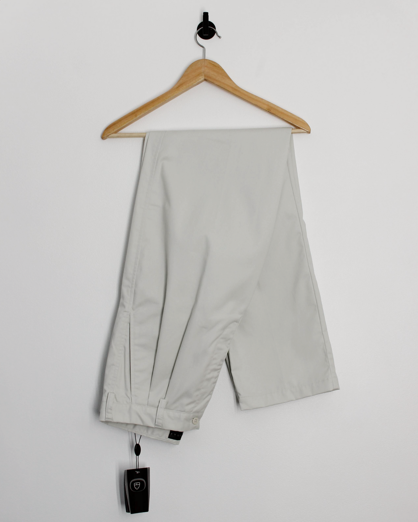 00s Nike Baggy Cream Pleated Trousers with Tags (32W 36L)