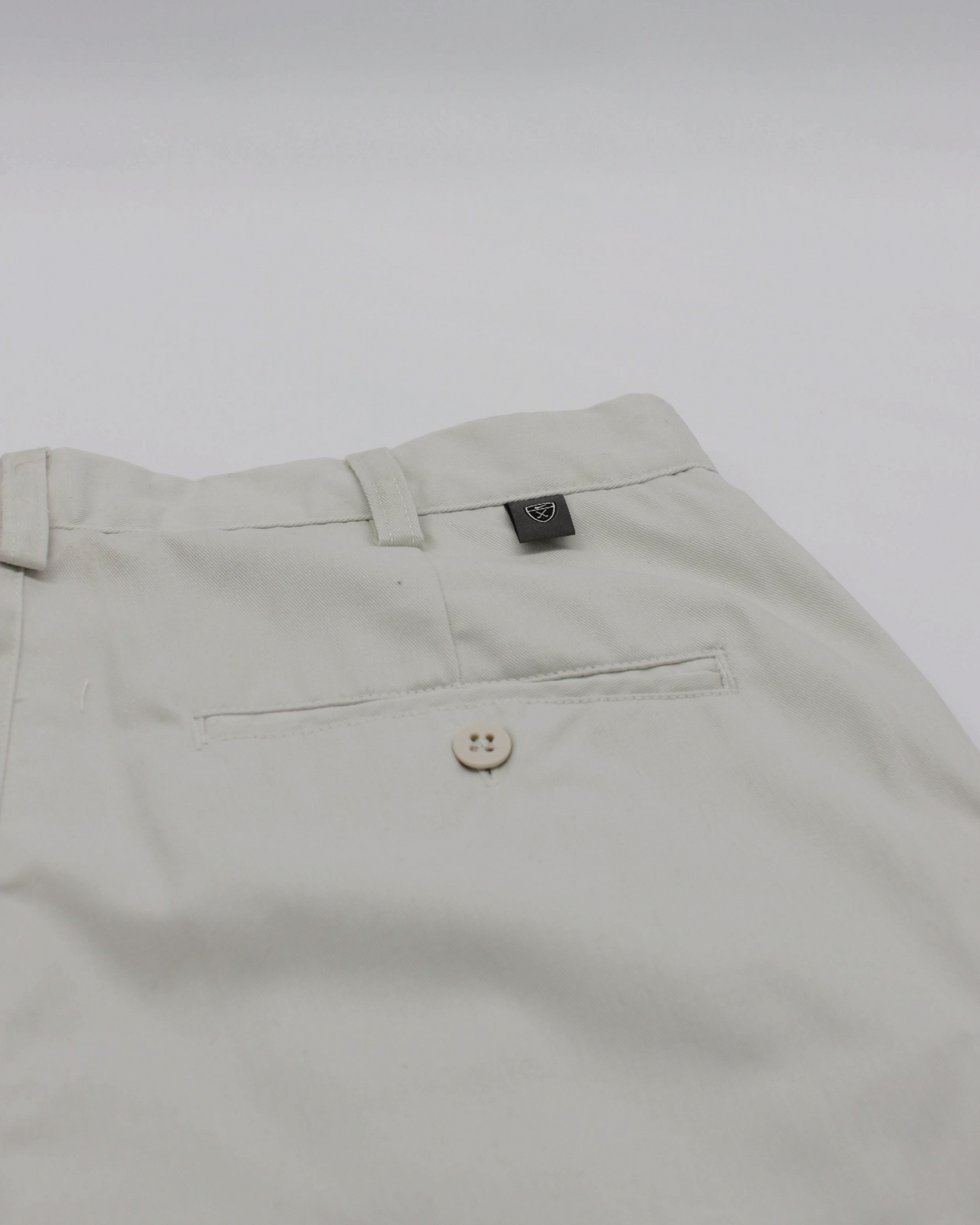 00s Nike Baggy Cream Pleated Trousers with Tags (32W 36L)