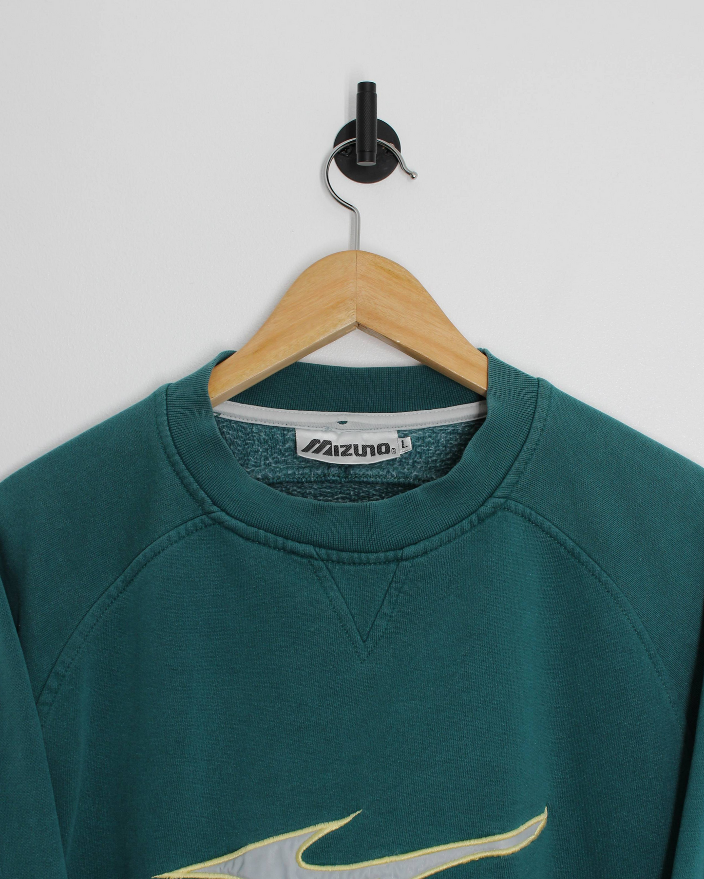 00s Mizuno Green Crewneck Sweatshirt (L)