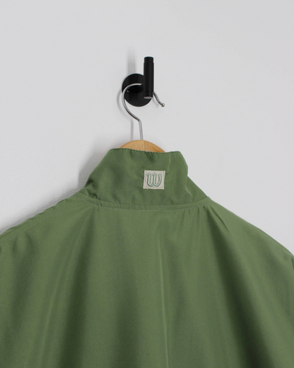 00s Wilson Green Short Sleeve Windbreaker (M)