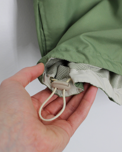 00s Wilson Green Short Sleeve Windbreaker (M)