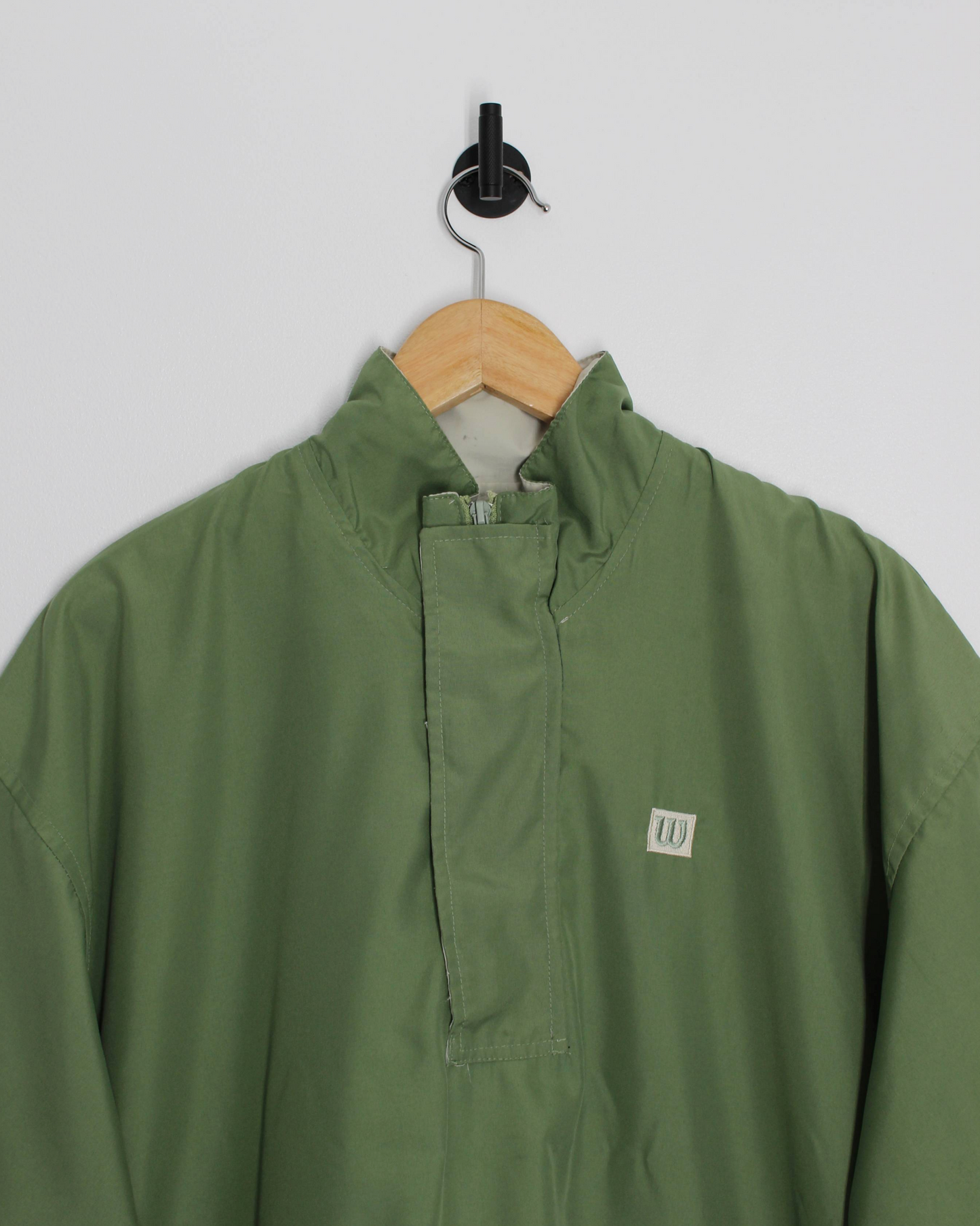 00s Wilson Green Short Sleeve Windbreaker (M)