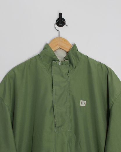00s Wilson Green Short Sleeve Windbreaker (M)