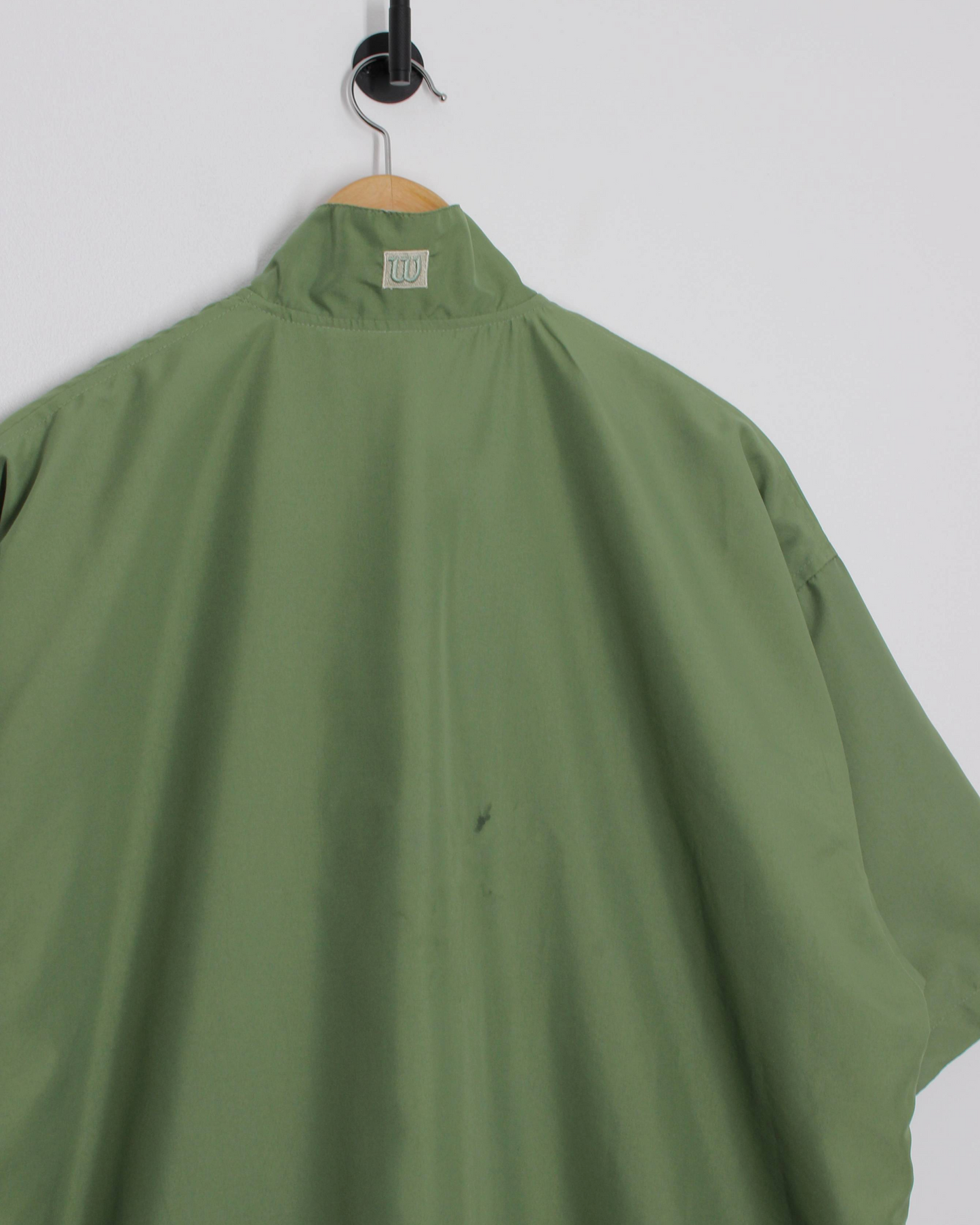00s Wilson Green Short Sleeve Windbreaker (M)