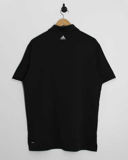 Modern Adidas Black/White Polo-Shirt (L)