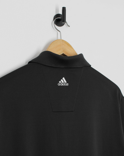 Modern Adidas Black/White Polo-Shirt (L)
