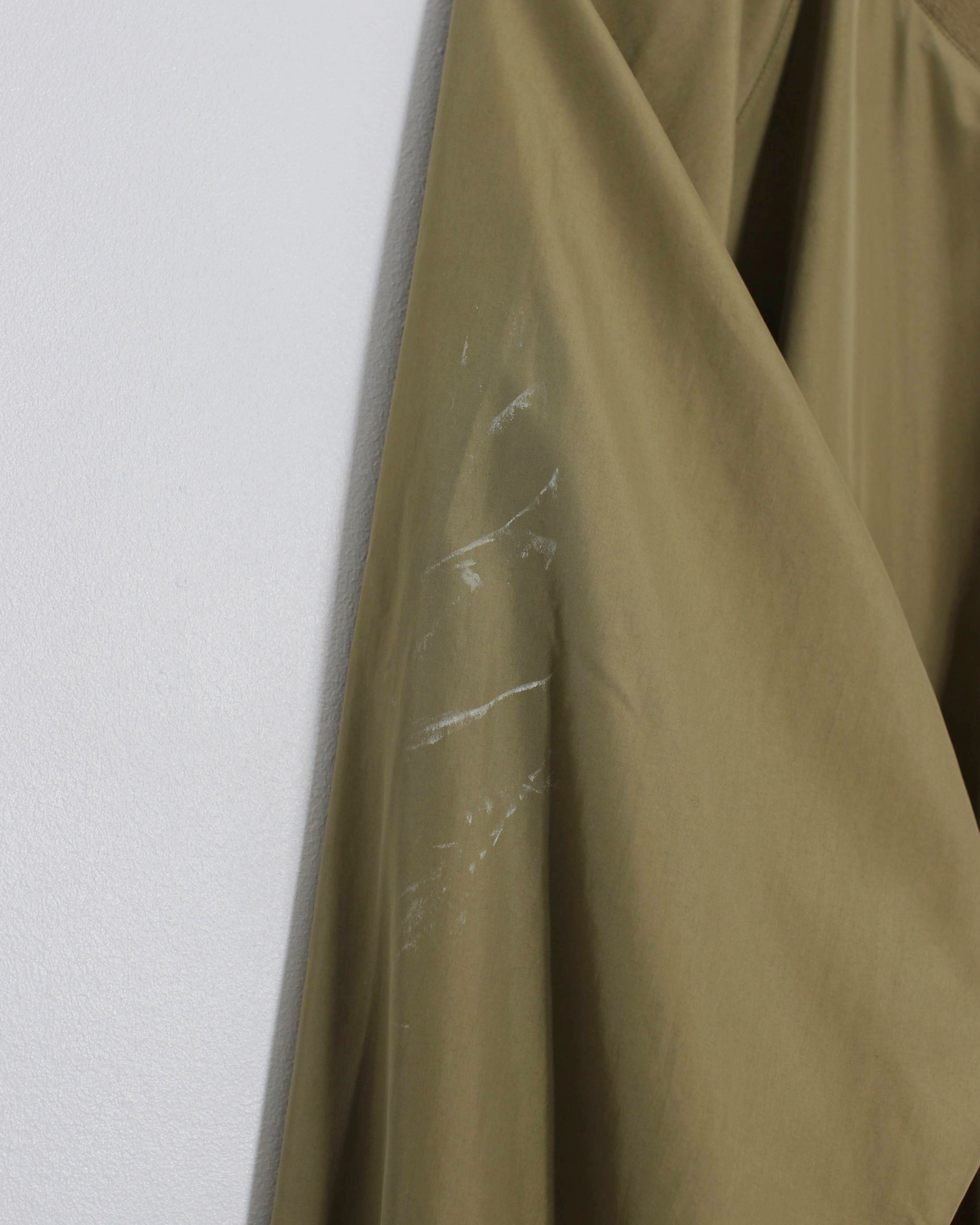 00s Adidas Golf Khaki V-Neck Windbreaker (L)