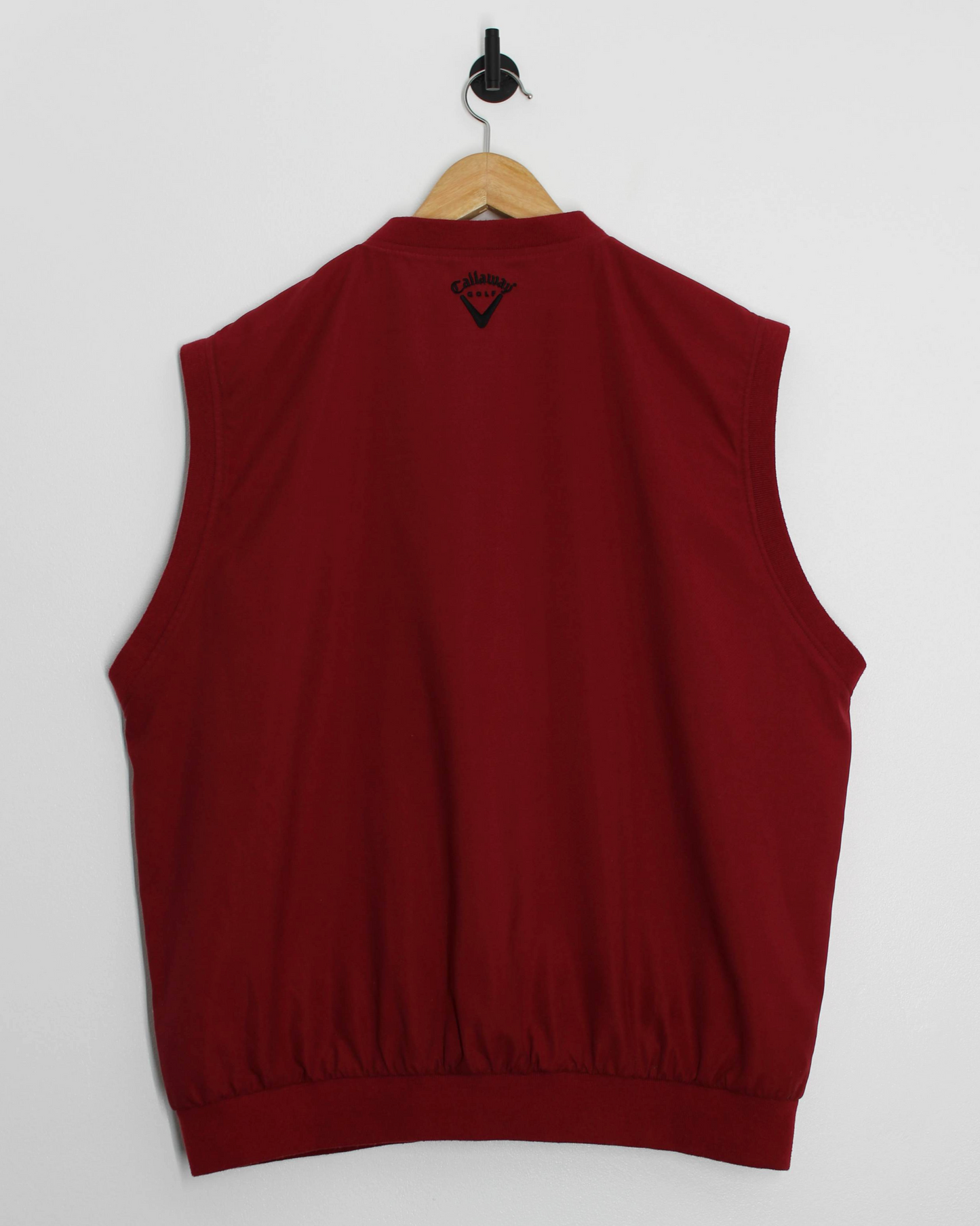 00s Callaway Burgundy Golf Vest (L)