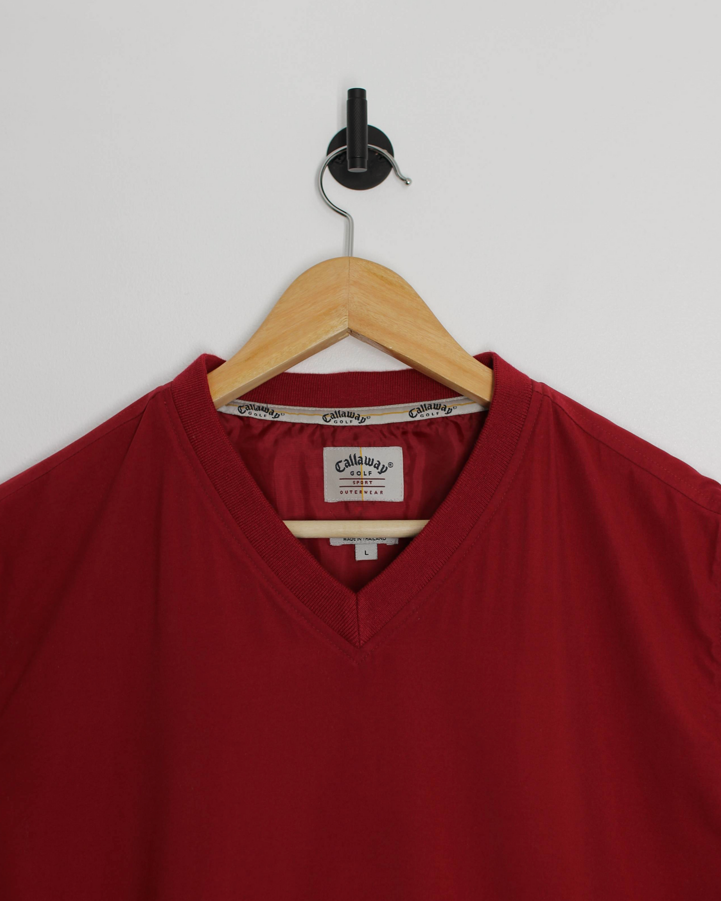 00s Callaway Burgundy Golf Vest (L)