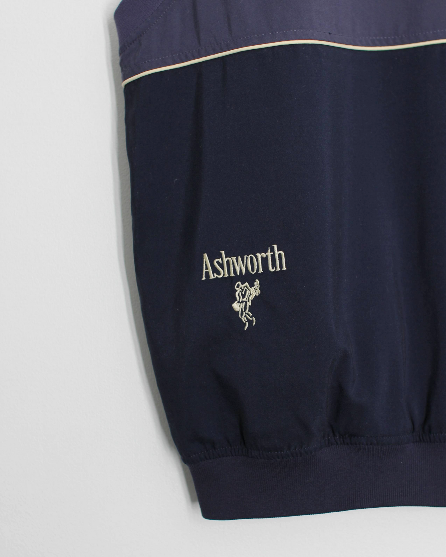 00s Ashworth Purple/Navy Golf Vest (M)