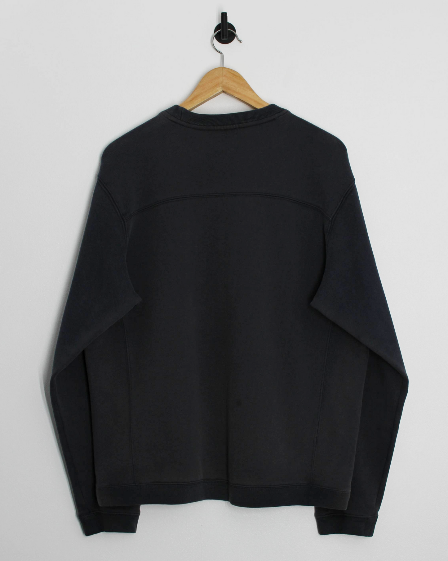 00s Nike Shield Logo Navy Crewneck Sweatshirt (M)