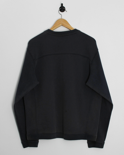 00s Nike Shield Logo Navy Crewneck Sweatshirt (M)