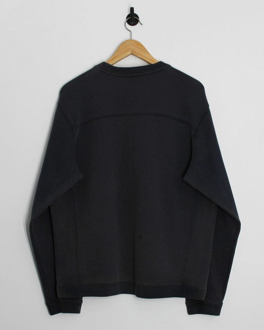 00s Nike Shield Logo Navy Crewneck Sweatshirt (M)