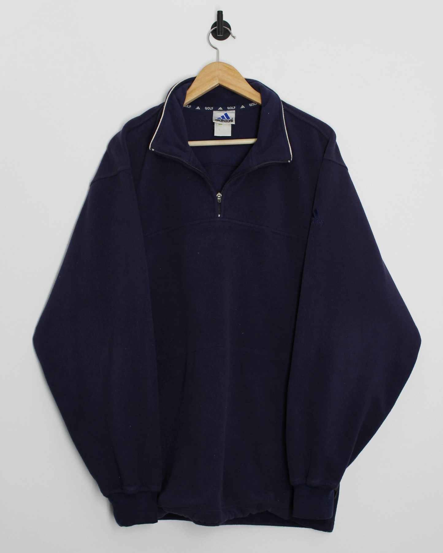 00s Adidas Navy Quarter Zip Fleece (XL)