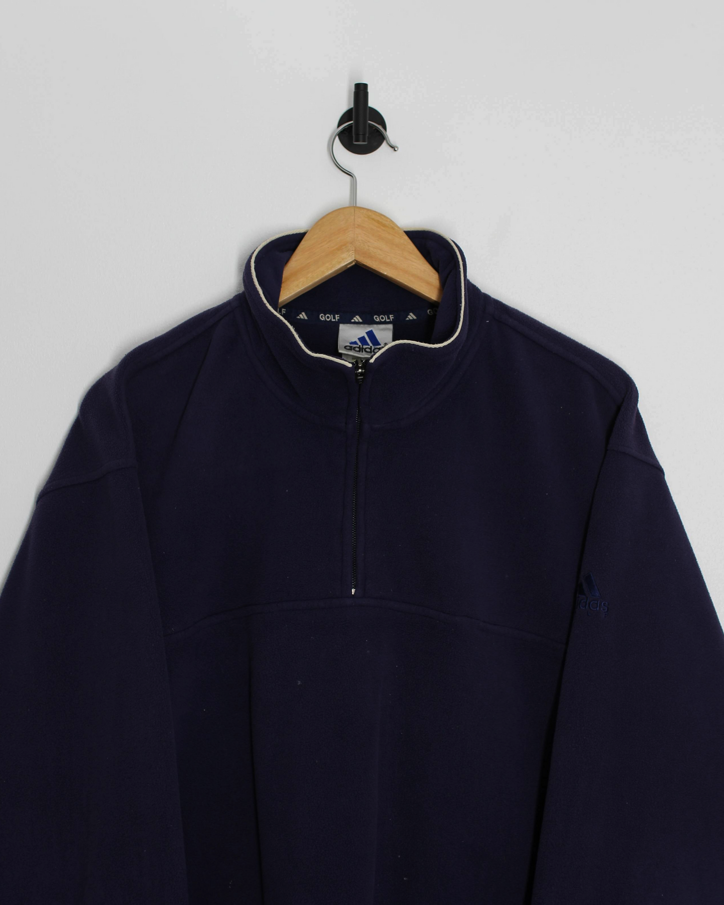 00s Adidas Navy Quarter Zip Fleece (XL)