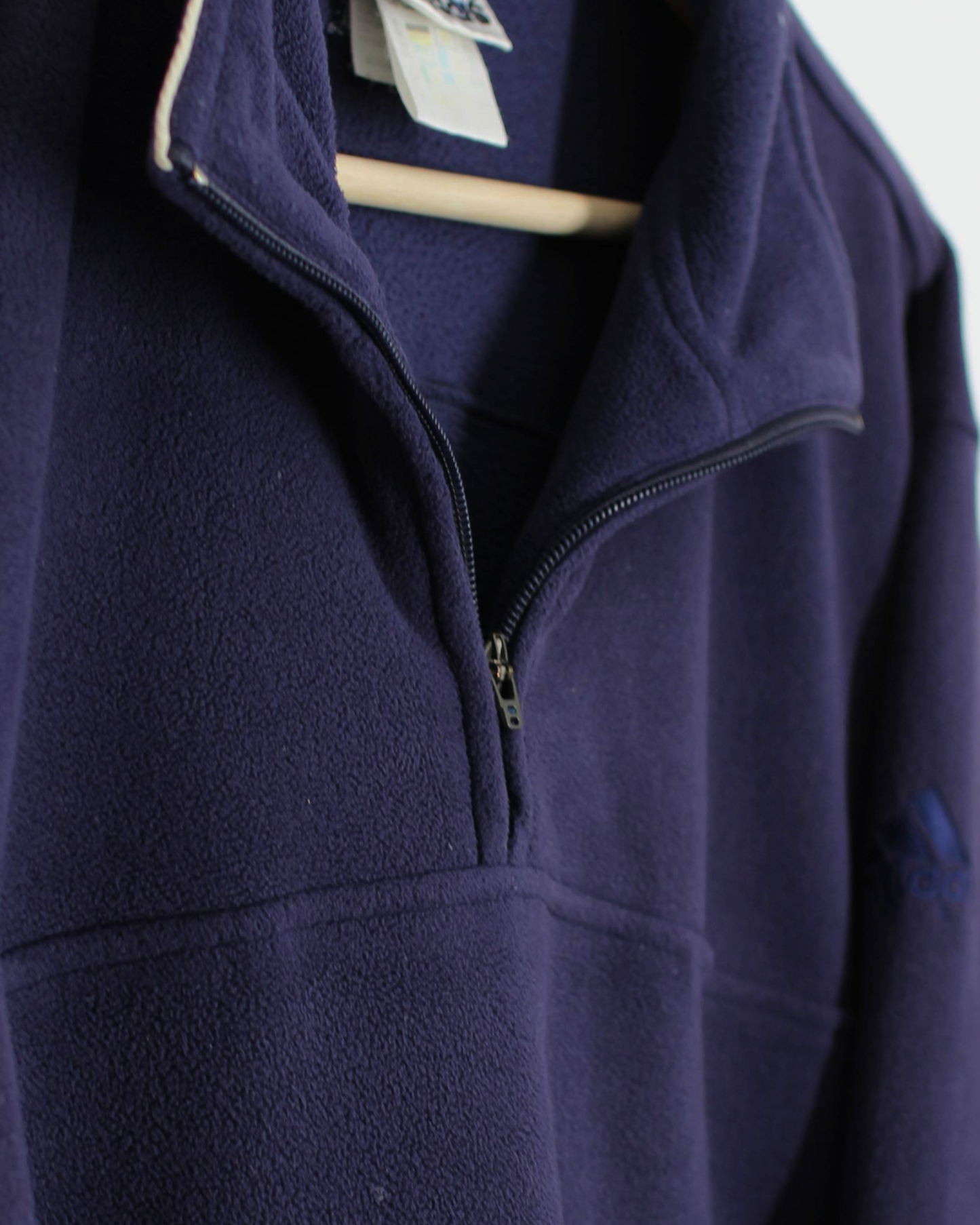 00s Adidas Navy Quarter Zip Fleece (XL)