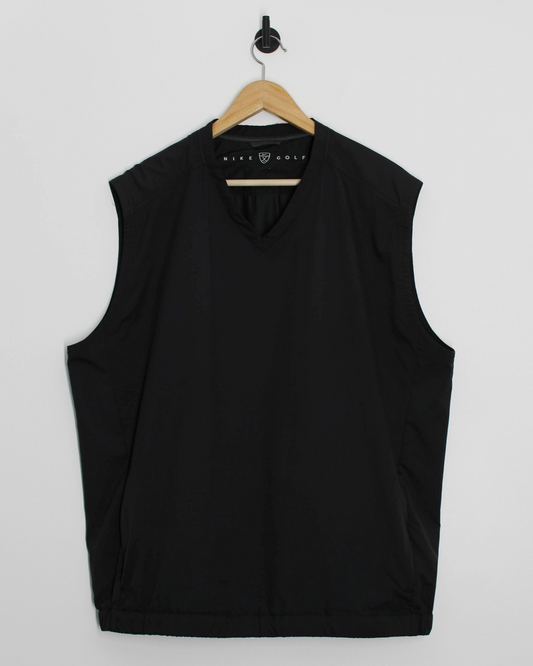 00s Nike Golf Black Golf Vest (XL)