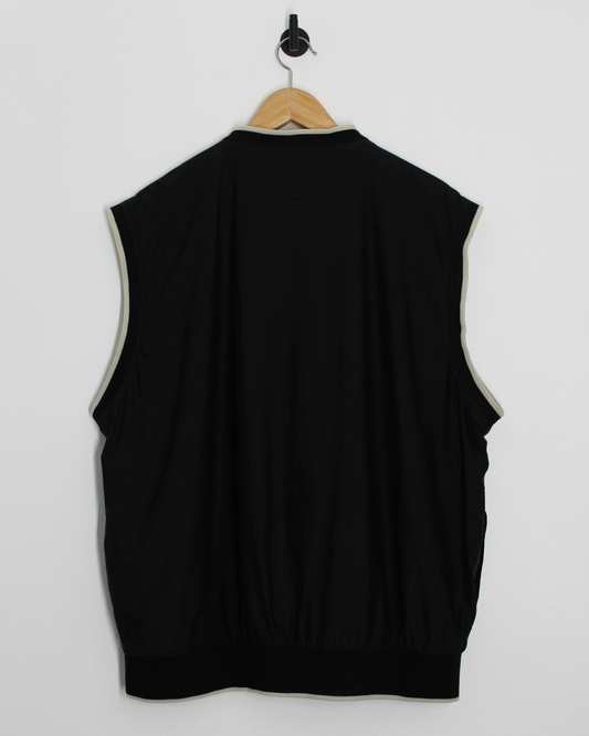 00s Callaway Black V-Neck Golf Vest (XL)