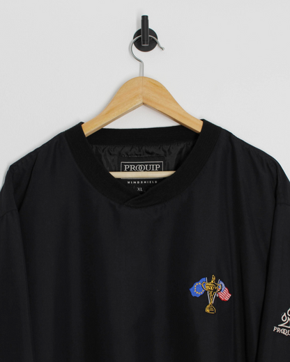 Ryder Cup ProQuip Black Windbreaker (XL)