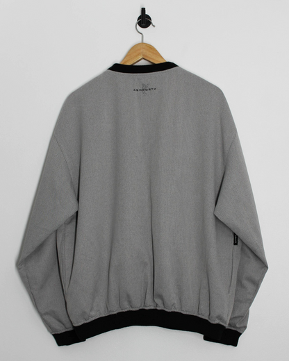 90s Ashworth Grey/Black Windbreaker (L)