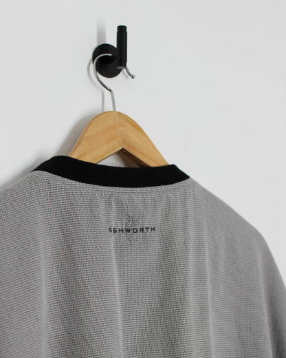 90s Ashworth Grey/Black Windbreaker (L)