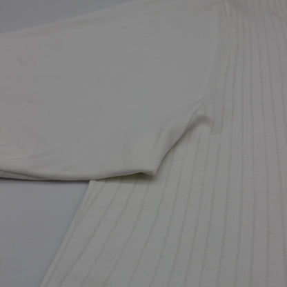 Nike Tiger Woods Patterned White Mock Neck Golf Shirt (M)
