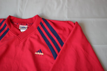 Adidas Red/Navy Windbreaker (S/M) - Generation Mulligan