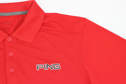 Ping Red Polo-Shirt (L) - Generation Mulligan