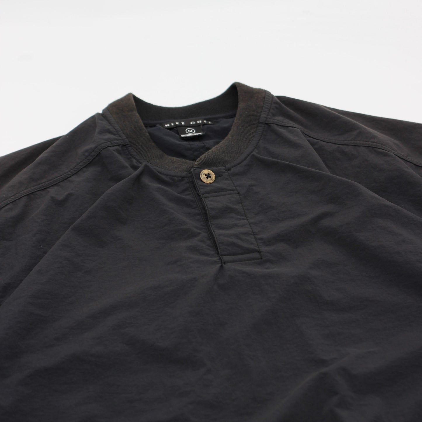 Nike Black Buttoned Windbreaker (M)