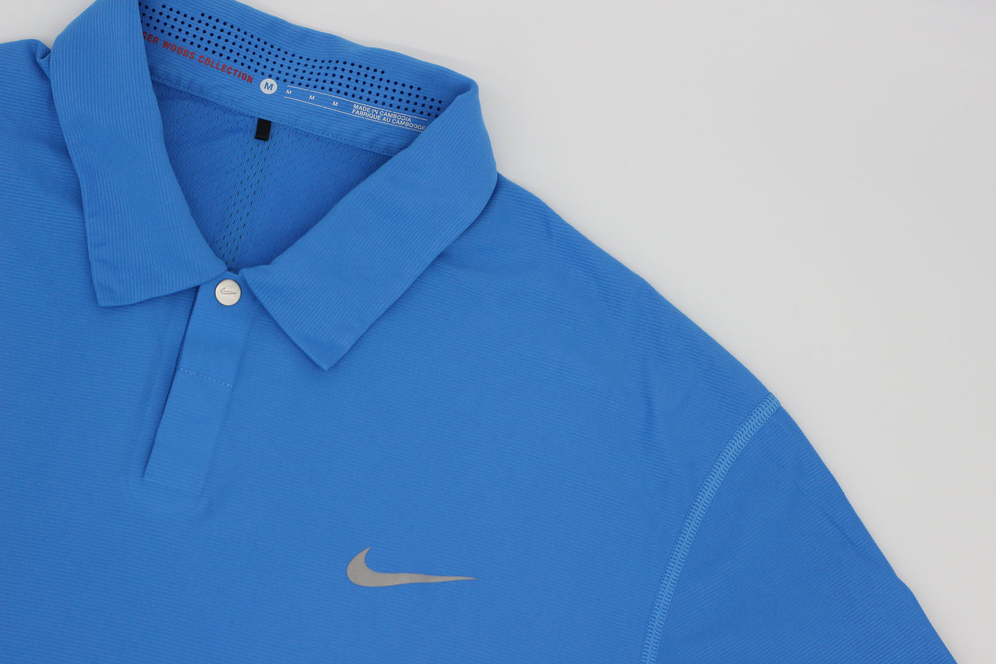 Nike Tiger Woods Blue/Black Polo-Shirt (M) - Generation Mulligan