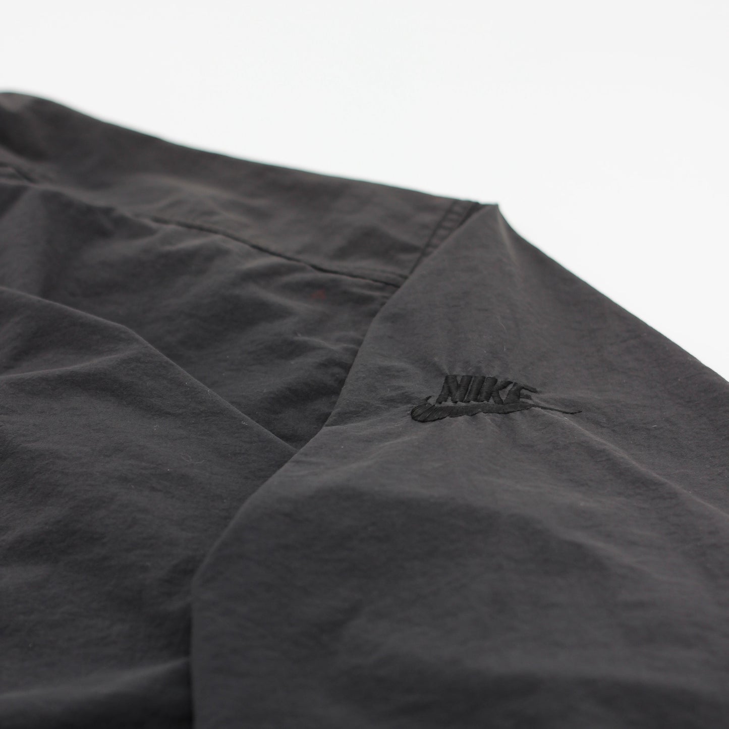 Nike Black Buttoned Windbreaker (M)