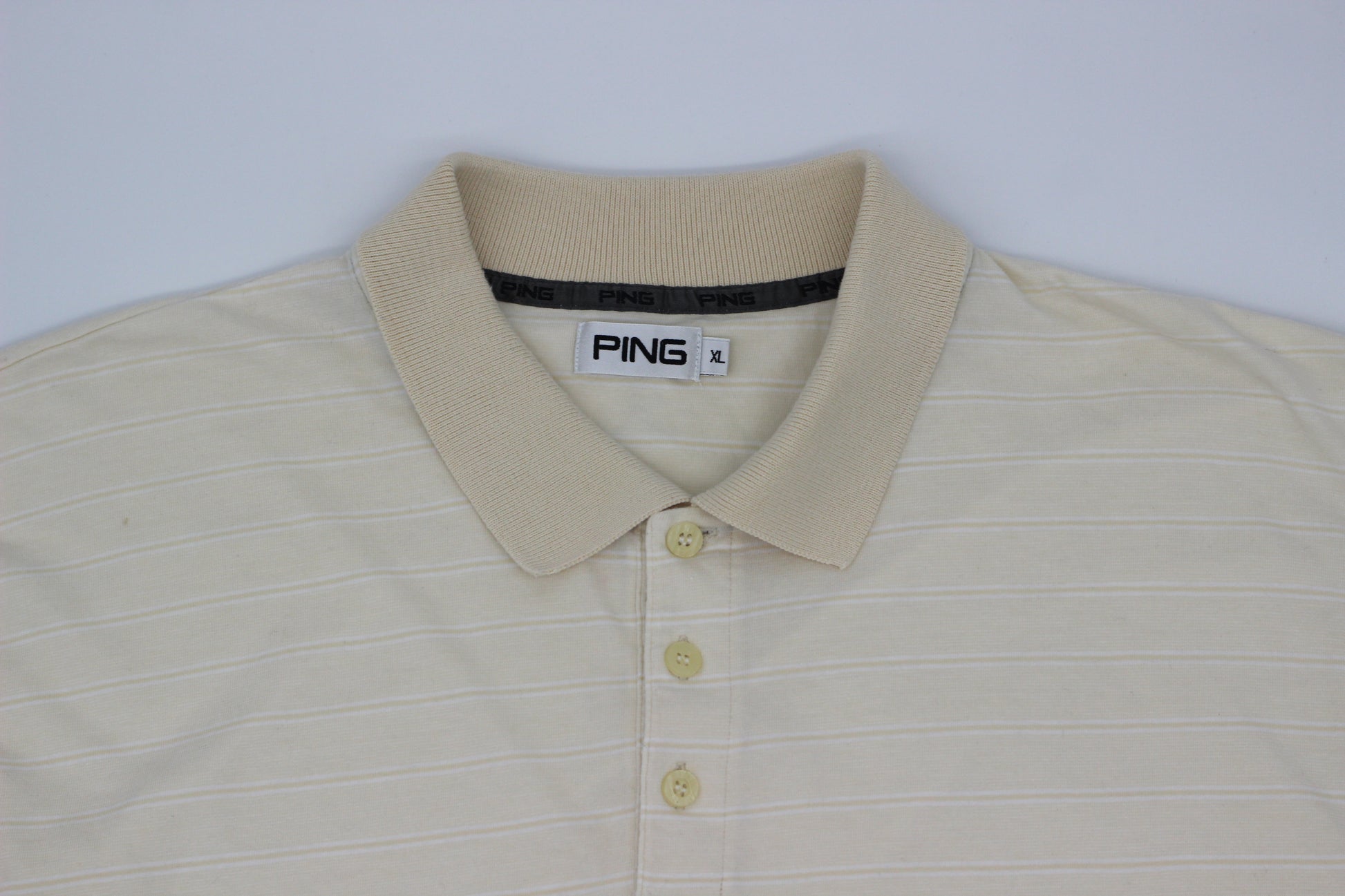 Ping Yellow Polo-Shirt (XL) - Generation Mulligan