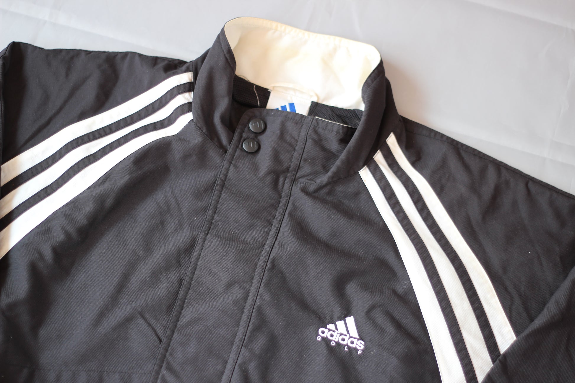 Adidas Black/White Jacket (L) - Generation Mulligan