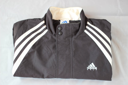 Adidas Black/White Jacket (L) - Generation Mulligan