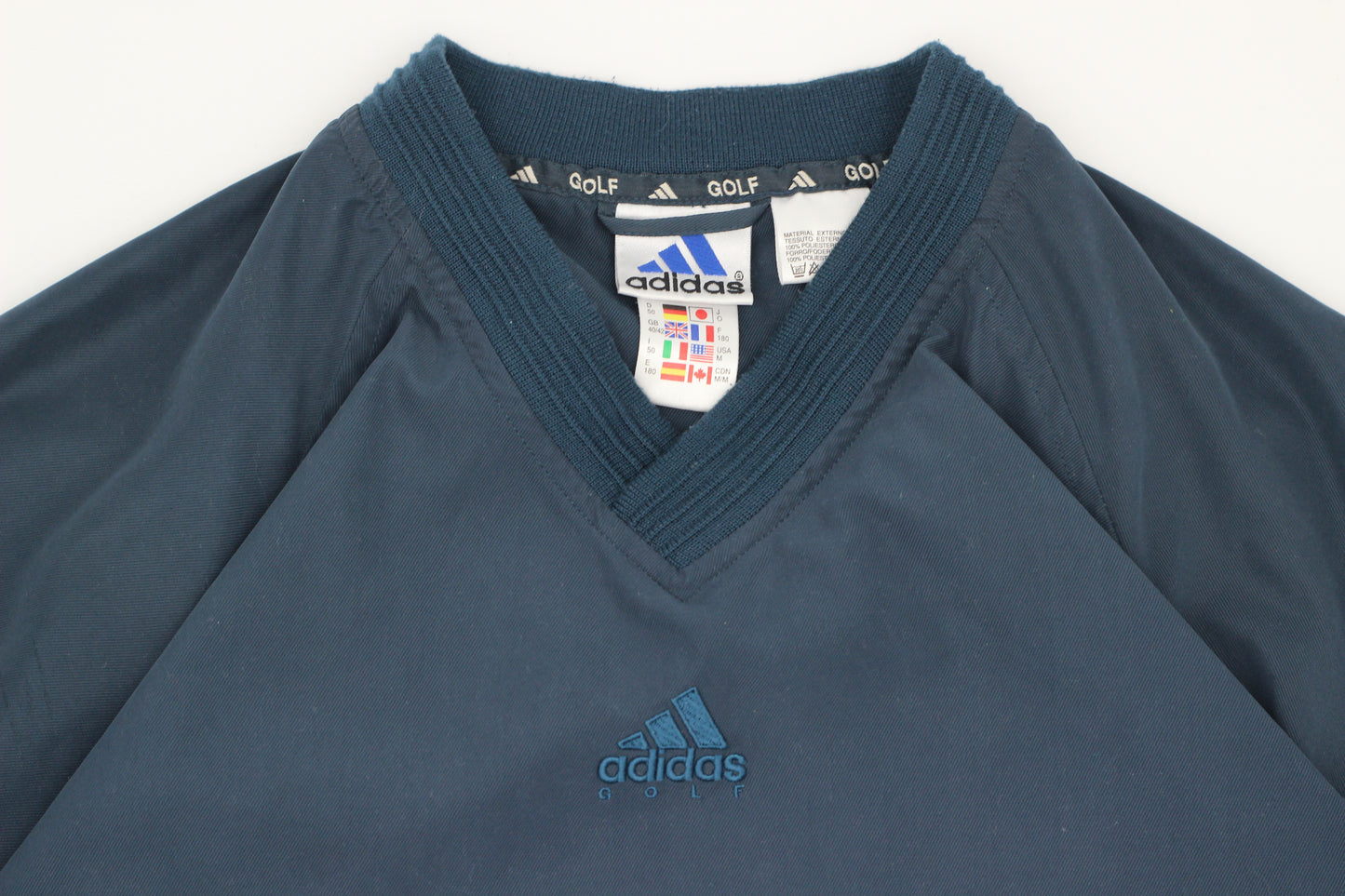 Adidas Golf Blue Windbreaker (M)