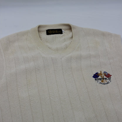 Oscar Jacobson 1997 Ryder Cup Beige Golf Vest (L)