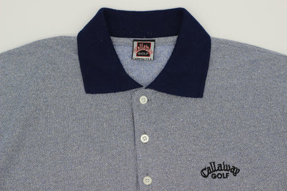 Callaway Grey/Navy Polo-Shirt (XL)