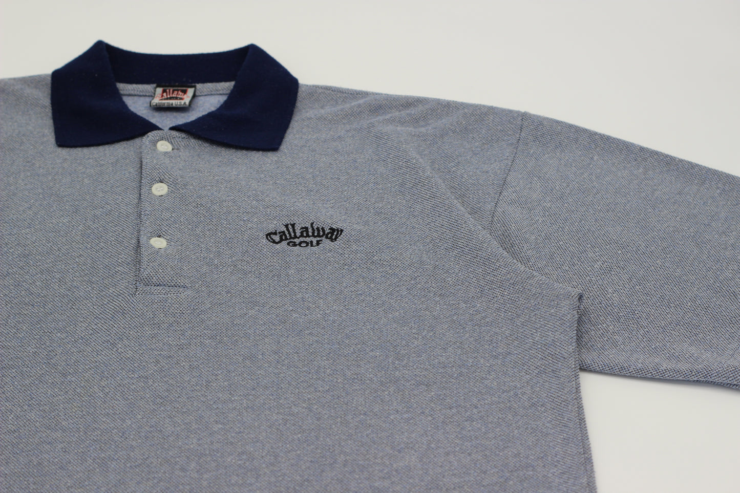 Callaway Grey/Navy Polo-Shirt (XL)