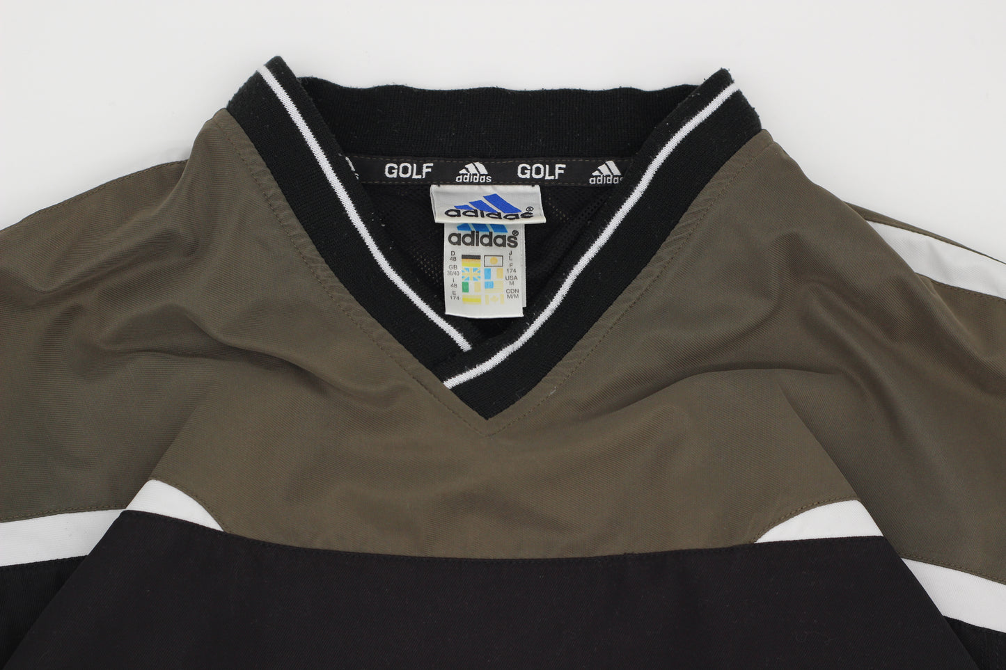 Adidas Gold/Black Windbreaker (M)