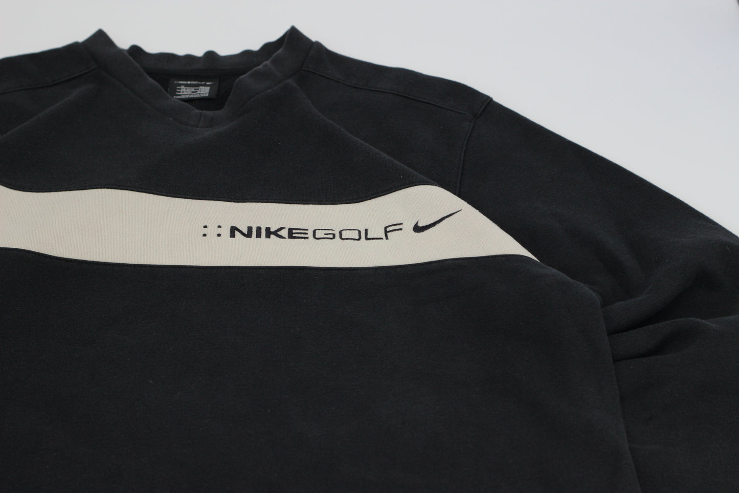 Nike Golf Black/Beige Jumper (M)