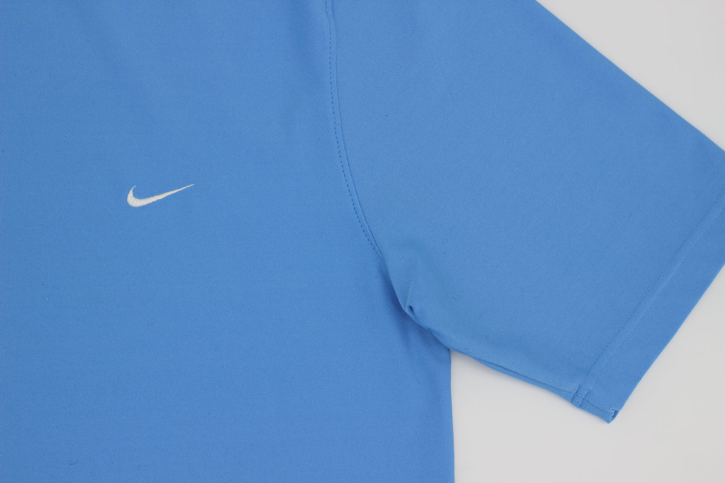 Nike Light Blue Mock Neck Golf Top (M)